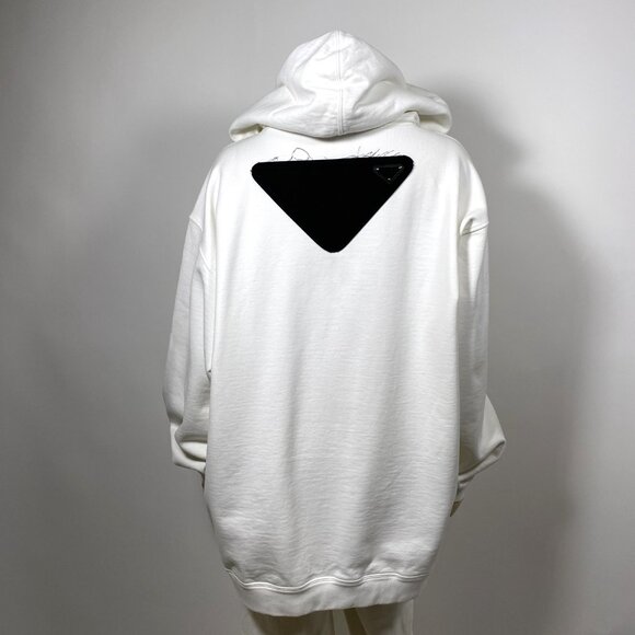 PRADA Raf Simons White Panorama Hoodie - Picture 4 of 11